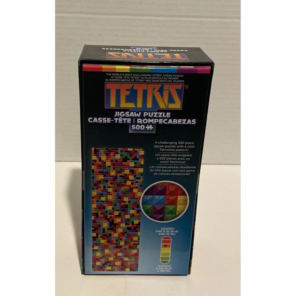 Tetris Jigsaw Puzzle 500 Pieces Brand New-The World’s Most Challenging Puzzle!🧩